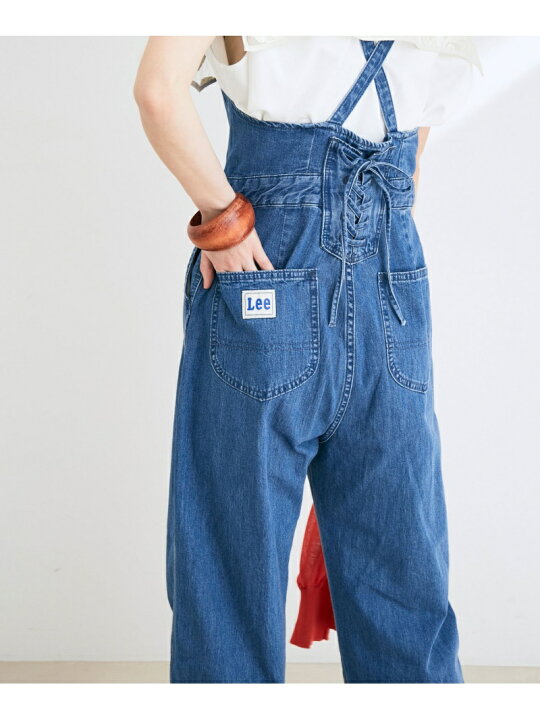 楽天市場】【SALE／40%OFF】【Lee別注】デニムサロペットパンツ VIS 
