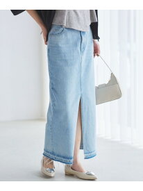 【SALE／60%OFF】【洗える】アイラインウォシュデニムスカート VIS ビス スカート その他のスカート ブルー【RBA_E】[Rakuten Fashion]