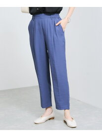 【SALE／50%OFF】【接触冷感/洗える】 リラックステーパードパンツ VIS ビス パンツ その他のパンツ ベージュ ブルー ブラック【RBA_E】[Rakuten Fashion]