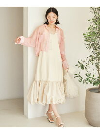 【SALE／60%OFF】ドッキングバルーンワンピース【洗える】 VIS ビス ワンピース・ドレス ワンピース ブラック ホワイト【RBA_E】[Rakuten Fashion]