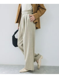 【SALE／30%OFF】サスペンダー付き2WAYワイドパンツ VIS ビス パンツ その他のパンツ ブラック ベージュ【RBA_E】【送料無料】[Rakuten Fashion]