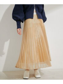 【SALE／60%OFF】スパークルプリーツスカート VIS ビス スカート その他のスカート ホワイト ゴールド シルバー【RBA_E】[Rakuten Fashion]