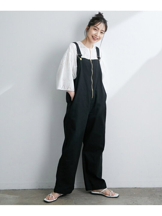 楽天市場】【SALE／30%OFF】【Lee*ViS】フロントジップサロペット 