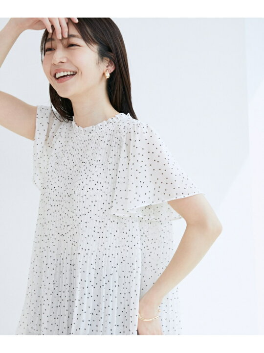 楽天市場】【SALE／50%OFF】【洗濯機可】ドット&無地シフォンバック  