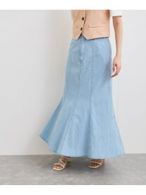 【SALE／30%OFF】ライトデニムマーメイドスカート VIS ビス スカート その他のスカート ブルー【RBA_E】【送料無料】[Rakuten Fashion]