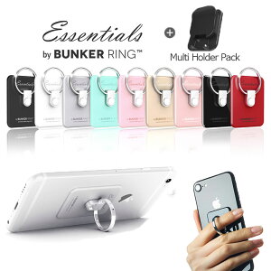 yKiz1Nۏ/ oJ[O X}zO ԍڃz_[t BUNKER RING Multi Holder Pack iPhone Galaxy Xperia X}[gtH ^ubg X^h ԍڃz_[ @\ gуObY X}zA