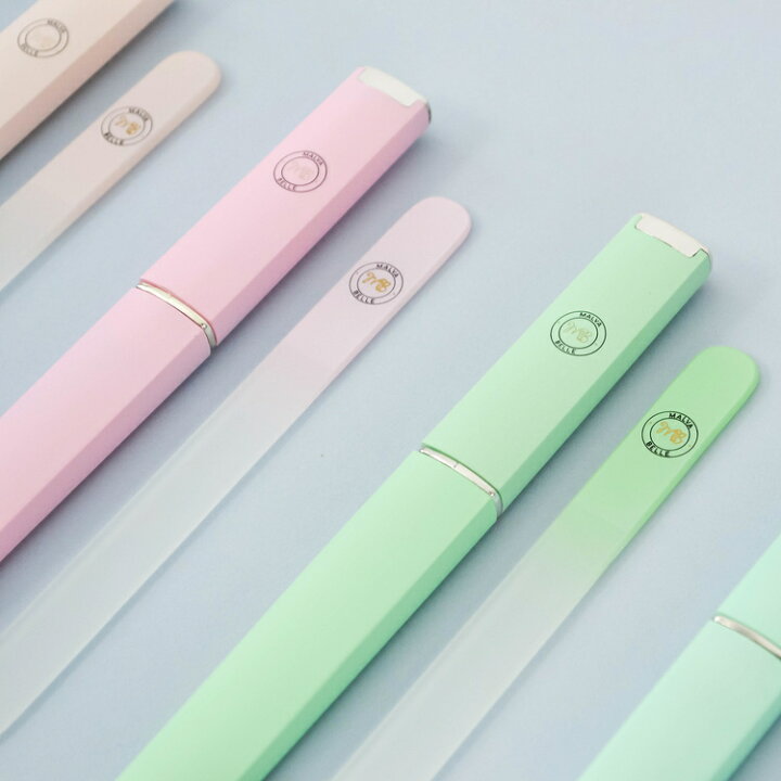 楽天市場 送料無料 人気 ガラス ネイルファイル Malva Belle マルヴァベル クリスタルネイルファイル ネイル ファイル Nail File ネイルファイル オフ ガラス やすり おすすめ ビジョンダイレクト 楽天市場店