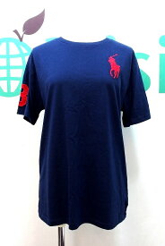 【中古】POLO RALPH LAUREN ラルフローレン ビックポニー 半袖Tシャツ レディース L（14-16）