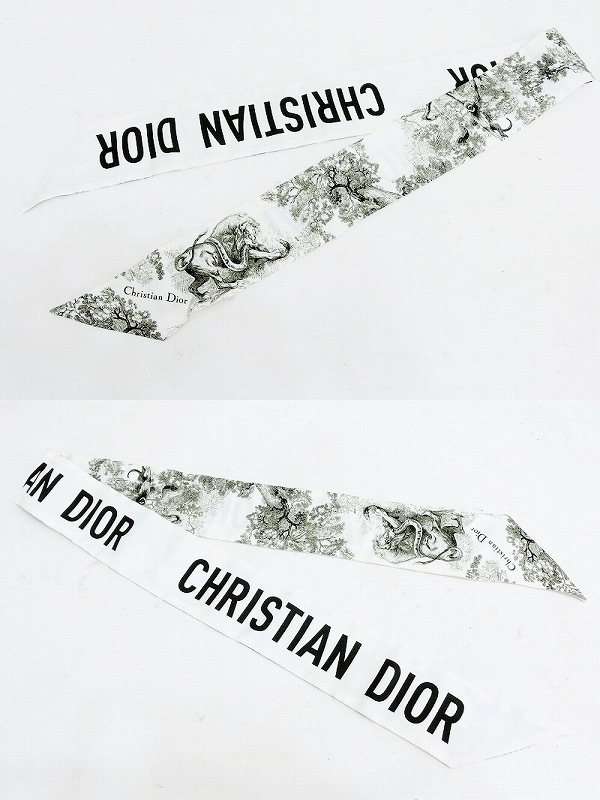 楽天市場】Christian Dior クリスチャンディオール ミッツァ スカーフ