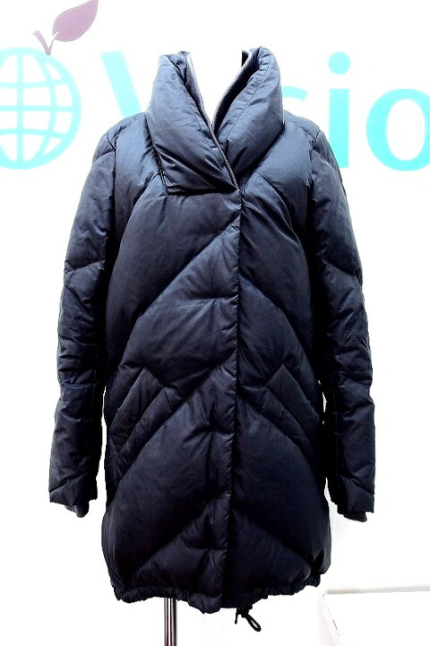 楽天市場】【中古】theory セオリー ダウンコート S ブラックグレー  