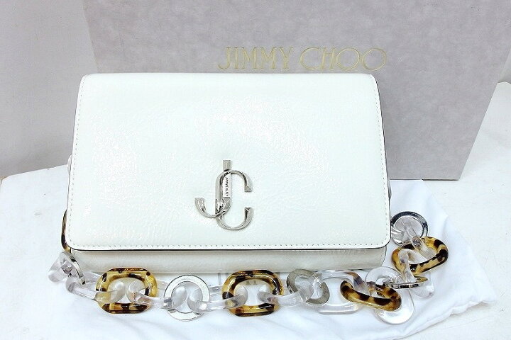 楽天市場】【中古】JIMMY CHOO ジミーチュウ ヴァレンヌ クラッチ プラ  