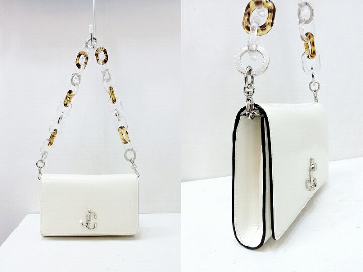 楽天市場】【中古】JIMMY CHOO ジミーチュウ ヴァレンヌ クラッチ プラ 