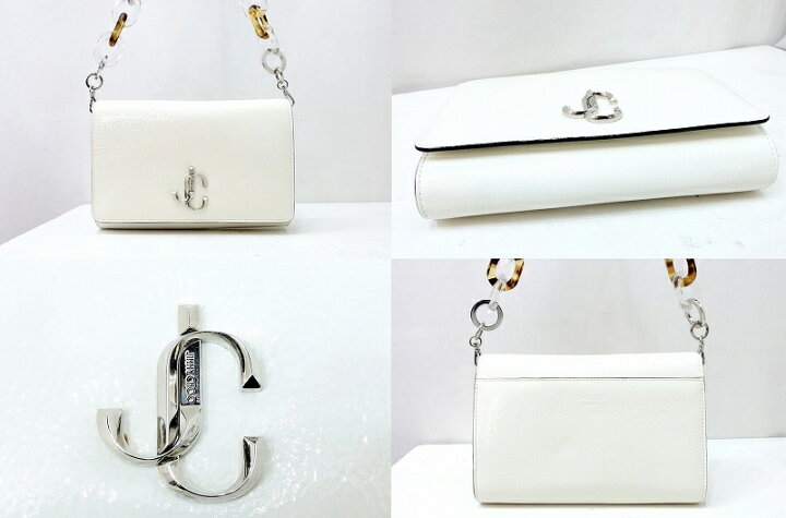 楽天市場】【中古】JIMMY CHOO ジミーチュウ ヴァレンヌ クラッチ プラ 