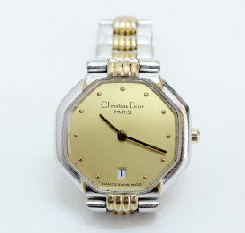 【中古】Christian Dior クリスチャンディオール DEPOSE オクタゴン ヴィンテージ 腕時計 クォーツ