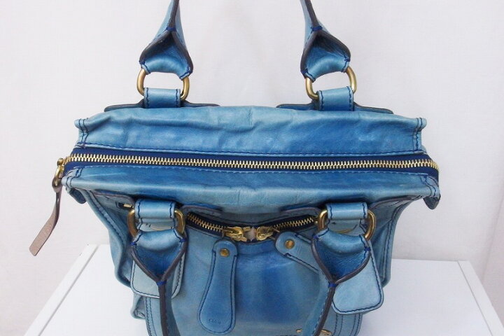 楽天市場】【中古】Chloe クロエ ベイ レザー トートバッグ *変色あり 
