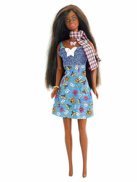【中古】80s ヴィンテージ マテル バービー　Barbie 箱なし　DOLL　African nm4422198347