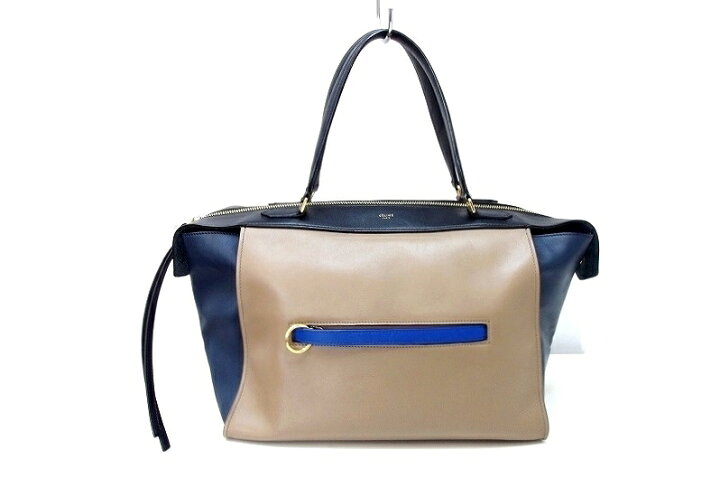 楽天市場】【中古】CELINE セリーヌ リングバッグ スモール レザー 