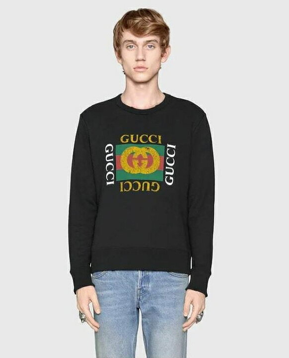 楽天市場】【中古】GUCCI グッチ スウェット ダメージ加工 ビンテージ  