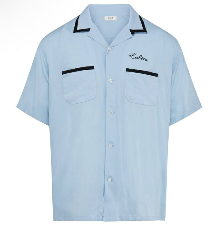 楽天市場】【中古】CELINE セリーヌ ルーズ ボウリングシャツ ヴィス  