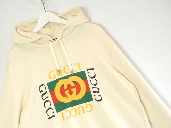 楽天市場】【中古】GUCCI グッチ ヴィンテージロゴ パーカー 