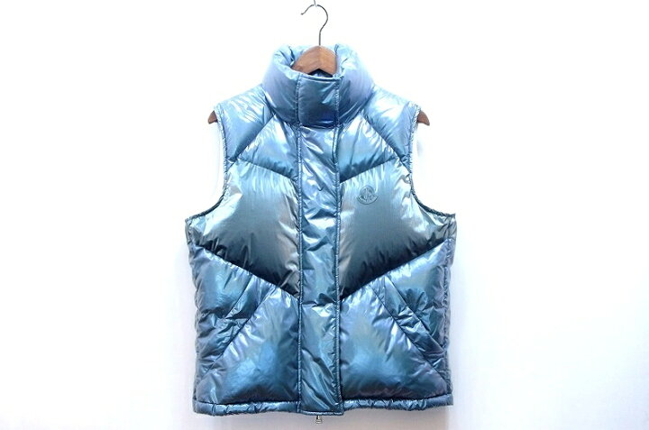 楽天市場】【中古】MONCLER モンクレール 22AW ダウンジレ ロゴ ダウン 