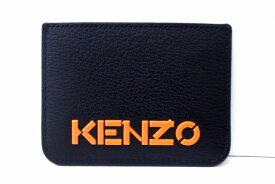 【中古】KENZO ケンゾー ロゴデザイン レザー カードケース FC52PM300L25