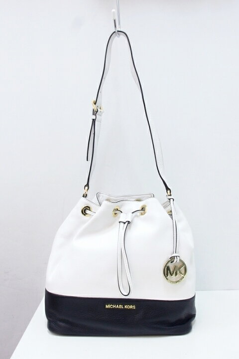 楽天市場】【中古】MICHAEL KORS マイケルコース レザー 巾着  