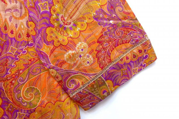 楽天市場】ETRO エトロ タグ付 ペイズリー柄 パジャマ 上下セット ・L 