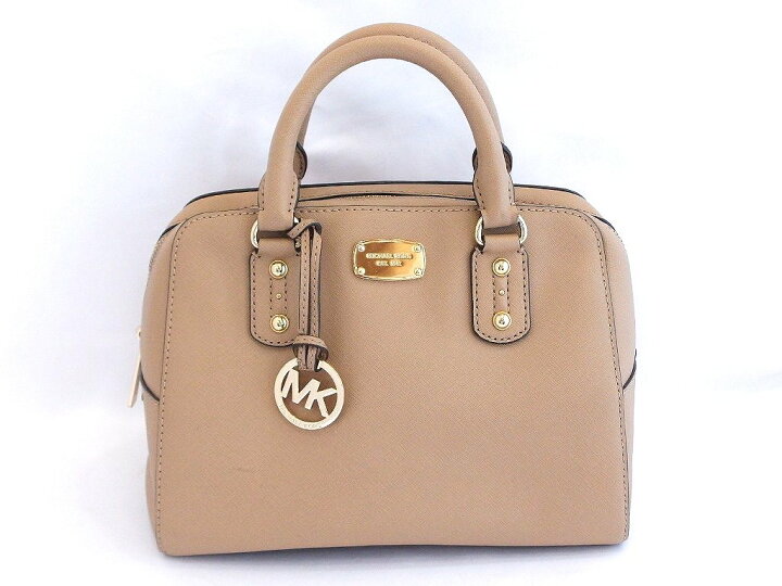 楽天市場】【中古】MICHAEL KORS マイケルコース ミニボストンバッグ 