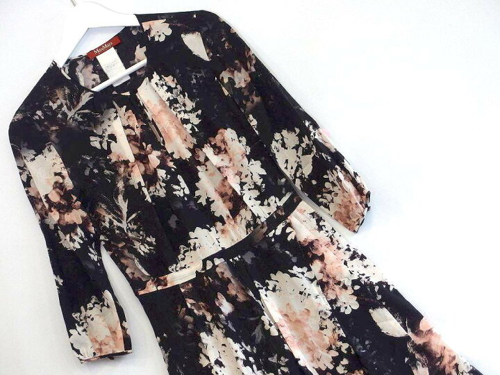 楽天市場】【中古】MAX MARA マックスマーラ STUDIO 花柄 シフォン  