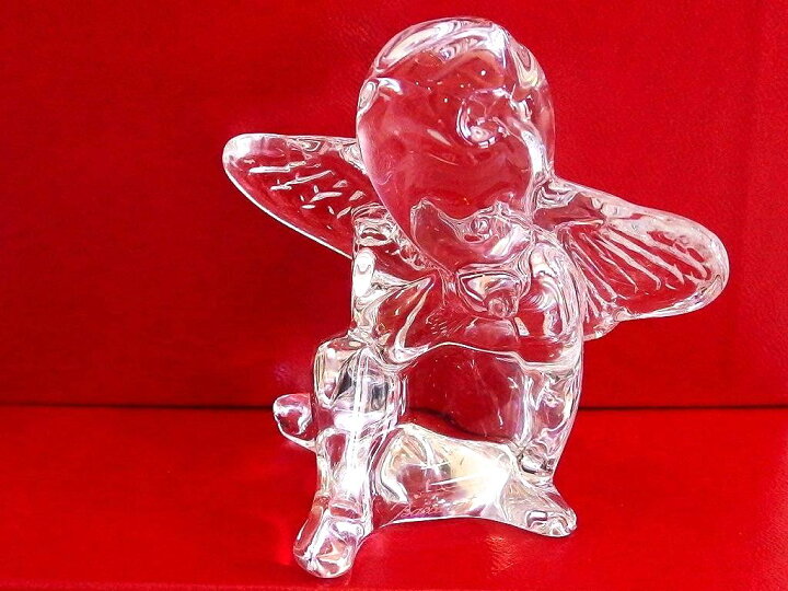 楽天市場】【中古】Baccarat バカラ Blowing Kiss フィギュリン 天使 