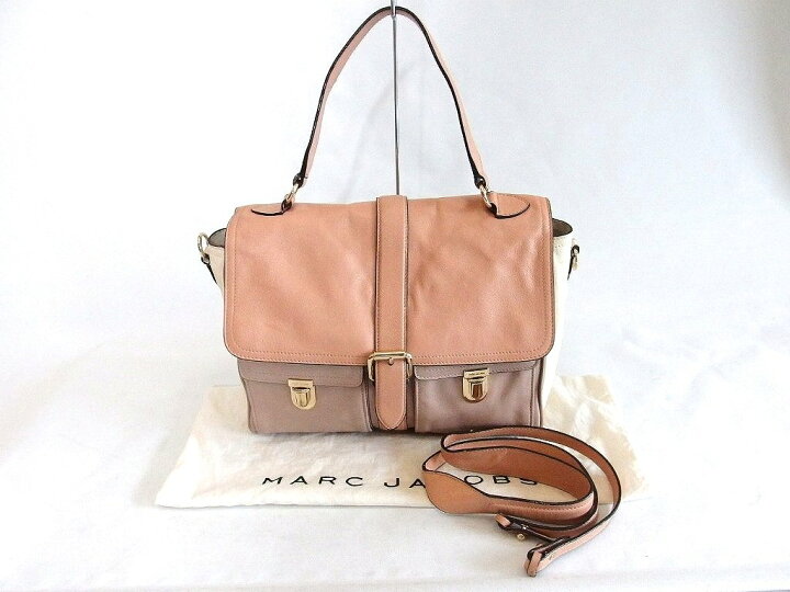 楽天市場】【中古】MARC JACOBS マークジェイコブス 2WAY レザー 