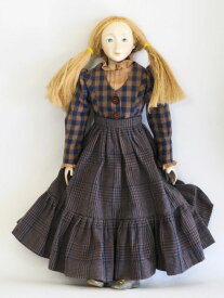 【中古】 アンティーク　ビスクドール 西洋人形　少女/ロングスカート ow5014224369