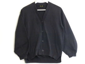 【中古】2025 SUMMER 14GV Drawer ドゥロワー Vネックカーディガン　ニット　コットンシルク 6515-199-0669 パープルグレー sy5024228774