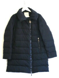 【中古】MONCLER モンクレール GERBOISE GIUBBOTTO ダウンコート ・1 ネイビー ok5024228973