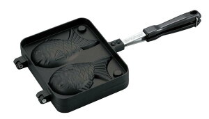 キャプテンスタッグ(CAPTAIN STAG) ホットサンドメーカー ホットサンドトースター たい焼き器 キャストアルミ ふっ素樹脂加工 直火 UG-3008/UG-3089