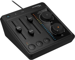 HyperX Audio Mixer �I�[�f�B�I�C���^�[�t�F�C�X ��������3�`�����l�� USB�ڑ� �z�M �X�g���[�}�[ 73C12AA [���s�A���i]