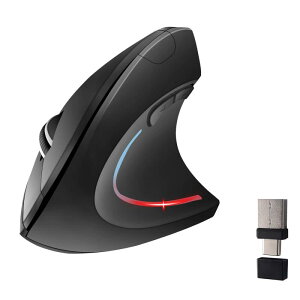 �G���S�m�~�N�X�}�E�X Type-C��USB�ڑ� 2.4G 2in1 �c�^ 3�i�KDPI�����\ ���� �É� �F�≊ ���C�����X �d�r�� �R�[�h���X �����x �u���[�g�D�[�X ���V�[�o�[ 6�{�^�� mac/pc/Windows/IOS�ɑΉ�