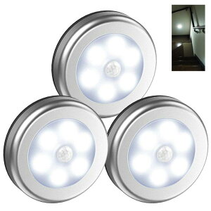 人感センサーライト 室内 屋内 LED フットライト ナイトライト 電池式 コードレス 自動点灯 玄関 明るい 夜間 玄関 トイレ 廊下 足元灯 階段 コンパクト
