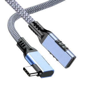 USB Type C �����P�[�u�� L�� 20Gbps �^�C�vc�����R�[�h �y8K@60Hz�f���o�́z PD 240W/5A USB 3.2 Gen 2�K�i iPhone17/Galaxy S24/Mac Book/iPad/Switch Surface