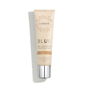Lumene �����l �r�[�K�� 16���� �����O�E�E�F�A �t�@���f�[�V���� BLUR 16H Longwear Foundation 4 �E�H�[���E�n�j�[ �S�� SPF15-30ml �g4 Warm Honey�h - All Skin Types - 3