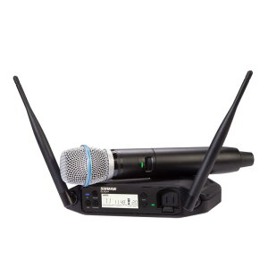 SHURE GLX-D24+ 24R+ SM58 BETA58A BETA87A �{�[�J���E���C�����X�V�X�e�� ���C�����X�n���h�w���h�}�C�N ��M�@ �n���h�w���h�}�C�N�^���M�@�Z�b�g 2.4GHz �ȒP�E����ڑ��y�z