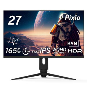 Pixio PX277 PRO Q[~Oj^[ 27C` WQHD IPS 165Hz 1ms USB Type-C