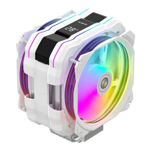 ALSEYE M120DPlus CPU�N�[���[�A���x�\�����CPU�N�[���[�A�ɂ̓f���A��ARGB PWM 120mm�t�@�����t�����AIntel LGA1700/ 1200/ 115X/ 2011/ 2066/ 1366�����AMD AM5/AM4���T�|