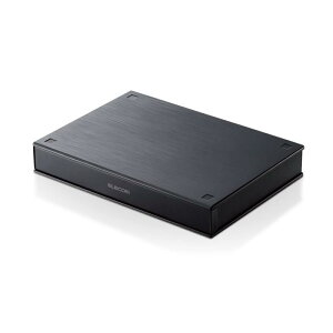 GR |[^uHDD n[hfBXN 1TB PC/er^p USB3.2(Gen1) ubN ELP-PTV010UBK