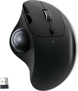 Ewin �g���b�N�{�[���}�E�X Bluetooth2.4GHz���Ή� 3�䓯���ڑ� �g���b�N�{�[�� �yNEW���f���z ���C�����X �e�w �É��^�C�v �����x �G���S�m�~�N�X �u���ڑ� �����}�E�X 7�{�^�� �i��/�߂�{�^