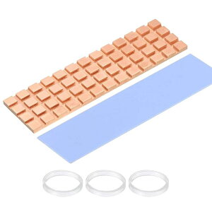 Mirhua ���� M.2 SSD �q�[�g�V���N 1.5mm ���^ �M�\���΍� 2280 M2 SSD PS5 �m�[�gPC �p �q�[�g�V���N �T�[�}���p�b�h�t�� 70*20*1.5mm ��