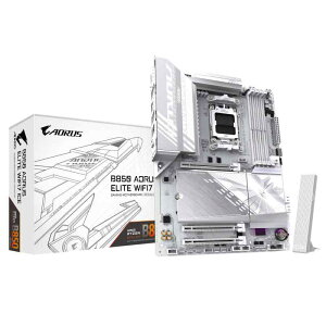 GIGABYTE B850 AORUS Elite WIFI7 Ice �}�U�[�{�[�h - AMD Ryzen 9000�V���[�Y�v���Z�b�T�A12+2+1�t�F�[�Y�f�W�^��VRM�A�ő�8200MHz DDR5 (OC)�APCIe 5.0 x 1 + PCIe