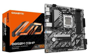 GIGABYTE B850M D3HP �}�U�[�{�[�h - AMD Ryzen 9000�V���[�YCPU�A5+2+2�t�F�[�Y�f�W�^��VRM�A�ő�8200MHz DDR5 (OC)�APCIe 5.0 x 1 + PCIe 4.0 M.2�AGbE LAN�AUSB