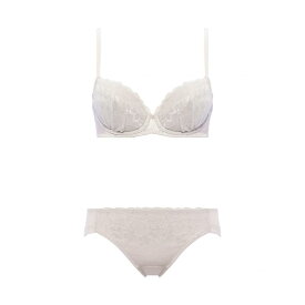 [アモスタイル] AMOSTYLE 夢みるブラ ライト ブラ＆ショーツセット ドリームデイリリー 00VN(バニラアイス) D80Lサイズ